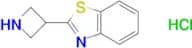 2-(AZETIDIN-3-YL)BENZO[D]THIAZOLE HCL