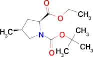 (2S,4S)-1-BOC-4-METHYLPYRROLIDINE-2-CARBOXYLIC ACID ETHYL ESTER