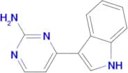 2-AMINO-4-(3-INDOLYL)PYRIMIDINE