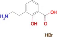 3-(2-AMINOETHYL)-2-HYDROXYBENZOIC ACID HYDROBROMIDE