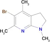 5-Bromo-1,4,6-trimethyl-2,3-dihydro-1H-pyrrolo[2,3-b]pyridine