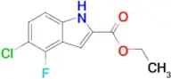 ETHYL 5-CHLORO-4-FLUORO-1H-INDOLE-2-CARBOXYLATE