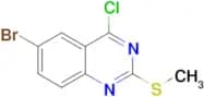 6-BROMO-4-CHLORO-2-(METHYLTHIO)QUINAZOLINE