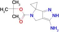 TERT-BUTYL 3'-AMINO-1'H-SPIRO[CYCLOPROPANE-1,6'-PYRROLO[3,4-C]PYRAZOLE]-5'(4'H)-CARBOXYLATE