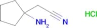 2-(1-AMINOCYCLOPENTYL)ACETONITRILE HCL