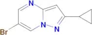 6-BROMO-2-CYCLOPROPYLPYRAZOLO[1,5-A]PYRIMIDINE