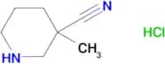 3-CYANO-3-METHYLPIPERIDINE HYDROCHLORIDE