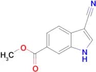 METHYL 3-CYANO-1H-INDOLE-6-CARBOXYLATE