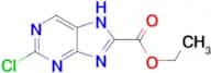 ETHYL 2-CHLORO-9H-PURINE-8-CARBOXYLATE
