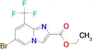 ETHYL 6-BROMO-8-(TRIFLUOROMETHYL)IMIDAZO[1,2-A]PYRIDINE-2-CARBOXYLATE