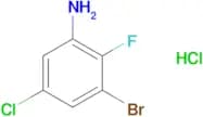 3-Bromo-5-chloro-2-fluoroaniline hydrochloride