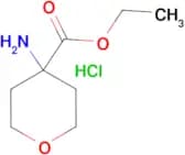 ETHYL 4-AMINOTETRAHYDRO-2H-PYRAN-4-CARBOXYLATE HCL