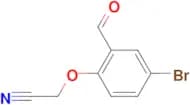 2-(4-Bromo-2-formylphenoxy)acetonitrile