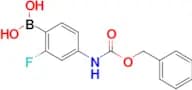 N-cbz-4-amino-2-fluorophenylboronic acid