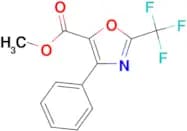 METHYL 4-PHENYL-2-(TRIFLUOROMETHYL)OXAZOLE-5-CARBOXYLATE