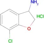 7-CHLORO-2,3-DIHYDROBENZOFURAN-3-AMINE HCL