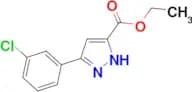 ETHYL 5-(3-CHLOROPHENYL)-1H-PYRAZOLE-3-CARBOXYLATE