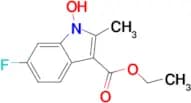 ETHYL 6-FLUORO-1-HYDROXY-2-METHYL-INDOLE-3-CARBOXYLATE
