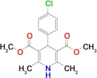 DIMETHYL 4-(4-CHLOROPHENYL)-2,6-DIMETHYL-1,4-DIHYDROPYRIDINE-3,5-DICARBOXYLATE