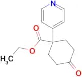ETHYL 4-OXO-1-(4-PYRIDINYL)CYCLOHEXANECARBOXYLATE
