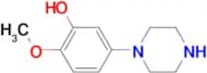 2-METHOXY-5-PIPERAZIN-1-YL-PHENOL