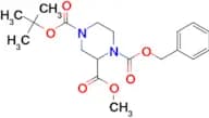 METHYL 4-N-BOC-1-N-CBZ-2-PIPERAZINE CARBOXYLATE