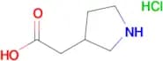 3-PYRROLIDINEACETIC ACID HCL