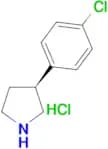(S)-3-(4-CHLOROPHENYL)PYRROLIDINE HCL