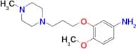 4-METHOXY-3-(3-(4-METHYLPIPERAZIN-1-YL)PROPOXY)ANILINE