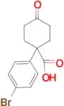 1-(4-BROMOPHENYL)-4-OXOCYCLOHEXANECARBOXYLIC ACID