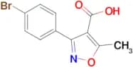 3-(4-BROMOPHENYL)-5-METHYLISOXAZOLE-4-CARBOXYLIC ACID
