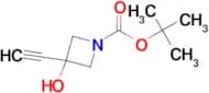 TERT-BUTYL 3-ETHYNYL-3-HYDROXYAZETIDINE-1-CARBOXYLATE