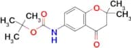 TERT-BUTYL (2,2-DIMETHYL-4-OXOCHROMAN-6-YL)CARBAMATE