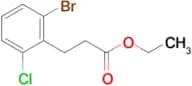 ETHYL 3-(2-BROMO-6-CHLOROPHENYL)PROPANOATE