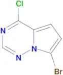 7-BROMO-4-CHLOROPYRROLO[2,1-F][1,2,4]TRIAZINE