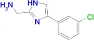 (4-(3-CHLOROPHENYL)-1H-IMIDAZOL-2-YL)METHANAMINE