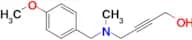 4-((4-METHOXYBENZYL)(METHYL)AMINO)BUT-2-YN-1-OL