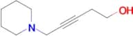 5-(PIPERIDIN-1-YL)PENT-3-YN-1-OL