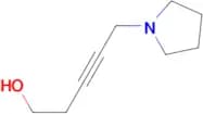 5-(Pyrrolidin-1-yl)pent-3-yn-1-ol