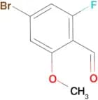 4-BROMO-2-FLUORO-6-METHOXYBENZALDEHYDE
