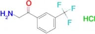 2-AMINO-1-(3-(TRIFLUOROMETHYL)PHENYL)ETHANONE HCL