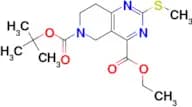 6-TERT-BUTYL 4-ETHYL 2-(METHYLTHIO)-7,8-DIHYDROPYRIDO[4,3-D]PYRIMIDINE-4,6(5H)-DICARBOXYLATE