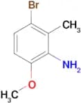 3-BROMO-6-METHOXY-2-METHYLANILINE