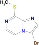 3-BROMO-8-(METHYLTHIO)IMIDAZO[1,2-A]PYRAZINE
