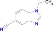 1-ETHYL-1,3-BENZODIAZOLE-5-CARBONITRILE