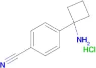 4-(1-AMINOCYCLOBUTYL)BENZONITRILE HCL