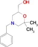 (R)-(4-BENZYL-6,6-DIMETHYLMORPHOLIN-2-YL)METHANOL