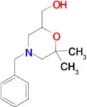 (4-BENZYL-6,6-DIMETHYLMORPHOLIN-2-YL)METHANOL