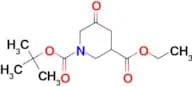 1-tert-Butyl 3-ethyl 5-oxopiperidine-1,3-dicarboxylate