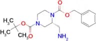 (R)-1-BENZYL 4-TERT-BUTYL 2-(AMINOMETHYL)PIPERAZINE-1,4-DICARBOXYLATE